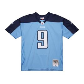Mitchell & Ness Men's Mitchell & Ness Steve McNair Light Blue Tennessee Titans 2003 Legacy Replica Jersey 