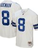 Mitchell & Ness Men's Mitchell & Ness Troy Aikman White Dallas Cowboys Legacy Replica Jersey  - 1