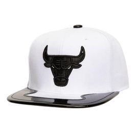 Mitchell & Ness Men's Mitchell & Ness White Chicago Bulls Day 11 Snapback Hat 