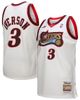 Mitchell & Ness Men's Mitchell & Ness Allen Iverson White Philadelphia 76ers 2000 NBA All-Star Game Authentic Jersey  - 1