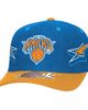 Mitchell & Ness Men's Mitchell & Ness Blue/Orange New York Knicks AS2K Stars Pro Crown Adjustable Hat  - 1