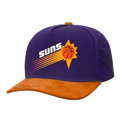 Mitchell & Ness Men's Mitchell & Ness Purple/Orange Phoenix Suns May Flowers Adjustable Hat 