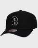 Mitchell & Ness Mitchell & Ness MLB Boston Red Sox Panda Pro Snapback Hat in Black, Men's at Urban Outfitters - 1