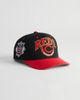 Mitchell & Ness Mitchell & Ness MLB Cincinnati Reds Pro Snapback Hat in Black, Men's at Urban Outfitters - 1