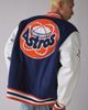 Mitchell & Ness Mitchell & Ness MLB Houston Astros Day Off Varsity Jacket in Navy Astros, Men's at Urban Outfitters - 2