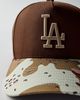 Mitchell & Ness Mitchell & Ness MLB Los Angeles Dodgers Camo Brim Snapback Hat in Brown, Men's at Urban Outfitters - 3