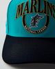 Mitchell & Ness Mitchell & Ness MLB Miami Marlins Pro Snapback Hat in Turquoise, Men's at Urban Outfitters - 4