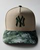 Mitchell & Ness Mitchell & Ness MLB New York Yankees Camo Brim Snapback Hat in Tan, Men's at Urban Outfitters - 1
