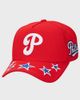Mitchell & Ness Mitchell & Ness MLB Philadelphia Phillies Shining Star Snapback Hat in Red, Men's at Urban Outfitters - 1