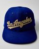 Mitchell & Ness Mitchell & Ness MLB Retro Roots Melton Hat in Blue, Men's at Urban Outfitters - 1