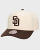 Mitchell & Ness Mitchell & Ness MLB San Diego Padres Pro Snapback Hat in Brown, Men's at Urban Outfitters - 1