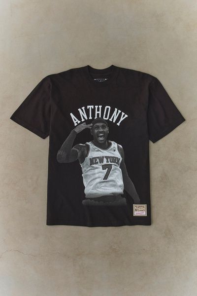 Mitchell & Ness Mitchell & Ness NBA Throwback Legends Graphic Tee in Carmelo Anthony, Men's at Urban Outfitters