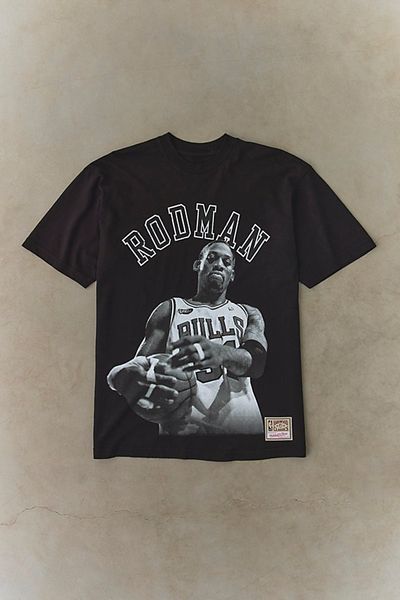 Mitchell & Ness Mitchell & Ness NBA Throwback Legends Graphic Tee in Dennis Rodman, Men's at Urban Outfitters