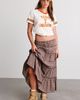 Mitchell & Ness Mitchell & Ness NCAA Retro Roots Boxy Cropped Tee in Texas, Women's at Urban Outfitters - 2