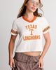 Mitchell & Ness Mitchell & Ness NCAA Retro Roots Boxy Cropped Tee in Texas, Women's at Urban Outfitters - 3