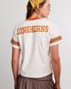 Mitchell & Ness Mitchell & Ness NCAA Retro Roots Boxy Cropped Tee in Texas, Women's at Urban Outfitters - 5