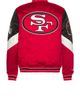 Mitchell & Ness Mitchell & Ness NFL 49Ers Throw It Back Heavyweight Satin Jacket - 1