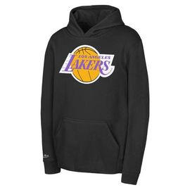 Mitchell & Ness Preschool Mitchell & Ness Black Los Angeles Lakers Retro Logo Pullover Hoodie 