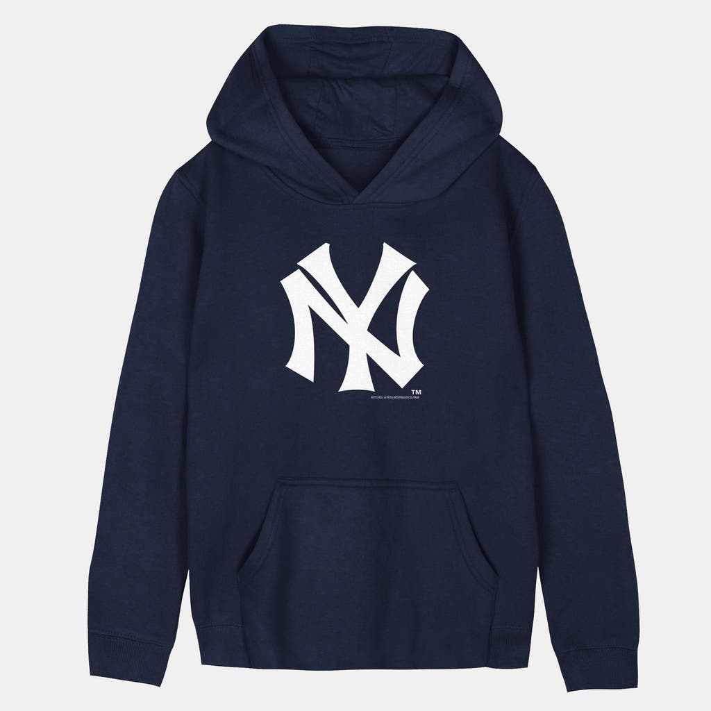 Mitchell & Ness Toddler Mitchell & Ness Navy New York Yankees Retro Logo Hoodie 