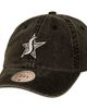 Mitchell & Ness Unisex Mitchell & Ness Black San Antonio Stars Legendary 1904 Strapback Adjustable Hat  - 1