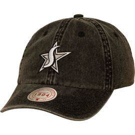 Mitchell & Ness Unisex Mitchell & Ness Black San Antonio Stars Legendary 1904 Strapback Adjustable Hat 
