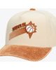 Mitchell & Ness Unisex Mitchell & Ness Cream/Orange Phoenix Suns Faded Pro Snapback Hat  - 1