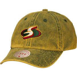 Mitchell & Ness Unisex Mitchell & Ness Yellow Seattle Storm Legendary 1904 Strapback Adjustable Hat 