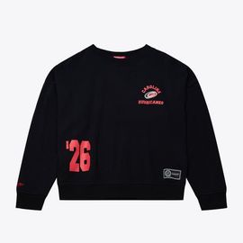 Mitchell & Ness Women's Mitchell & Ness  Black Carolina Hurricanes Crewneck Sweatshirt 