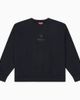 Mitchell & Ness Women's Mitchell & Ness Black Miami Dolphins Core Essentials Micro Logo Fleece Sweatshirt  - 1