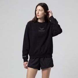 Mitchell & Ness Women's Mitchell & Ness Black Philadelphia Eagles Core Essentials Micro Logo Fleece Sweatshirt 