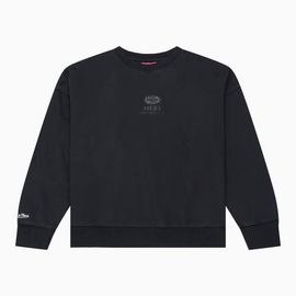 Mitchell & Ness Women's Mitchell & Ness Black San Francisco 49ers Core Essentials Micro Logo Fleece Sweatshirt 
