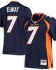Mitchell & Ness Women's Mitchell & Ness John Elway Navy Denver Broncos Legacy Replica Team Jersey  - 1