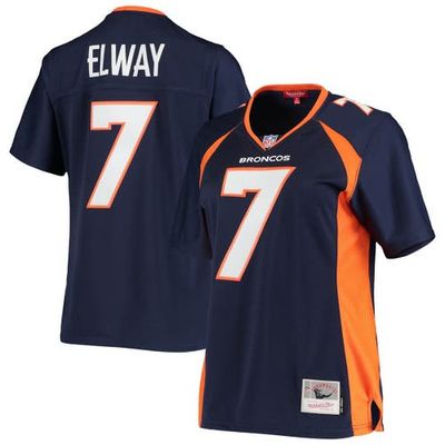 Mitchell & Ness Women's Mitchell & Ness John Elway Navy Denver Broncos Legacy Replica Team Jersey 
