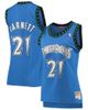 Mitchell & Ness Women's Mitchell & Ness Kevin Garnett Blue Minnesota Timberwolves Hardwood Classics Swingman Jersey  - 1