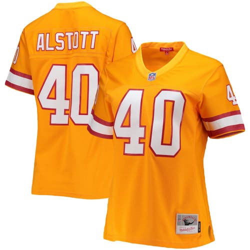 Mitchell & Ness Women's Mitchell & Ness Mike Alstott Orange Tampa Bay Buccaneers Legacy Replica Player Jersey 