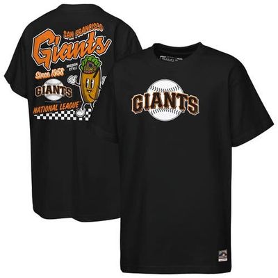 Mitchell & Ness Youth Mitchell & Ness  Black San Francisco Giants Cooperstown Concession T-Shirt 