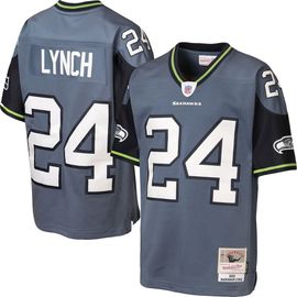 Mitchell & Ness Youth Mitchell & Ness Marshawn Lynch Blue Seattle Seahawks Legacy Jersey 