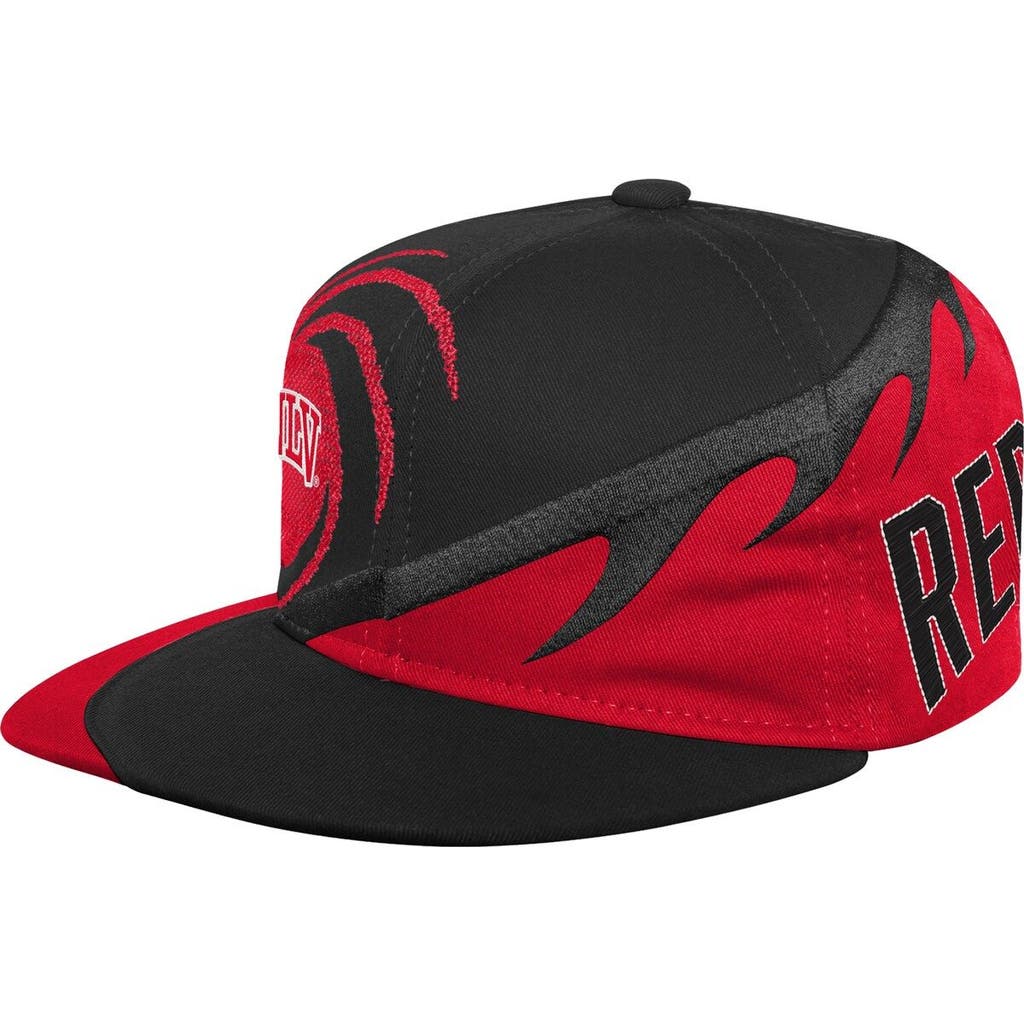 Mitchell & Ness Youth Mitchell & Ness Scarlet/Black UNLV Rebels Spiral Snapback Hat 