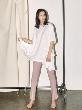 MITTE Slit Pencil Pants