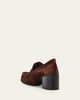 Miu Miu 45mm Suede Buckle Loafers - 4