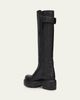Miu Miu 55mm Leather Knee-High Lug-Sole Boots - 4