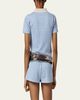 Miu Miu Cashmere Check Short-Sleeve Polo Shirt - 3