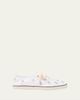 Miu Miu Embellished Canvas Low-Top Sneakers - 1