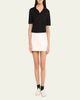 Miu Miu Embellished Canvas Low-Top Sneakers - 3