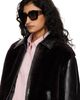 Miu Miu Eyewear Miu Miu Eyewear Black Large Square Sunglasses - 4