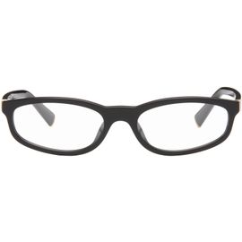 Miu Miu Eyewear Miu Miu Eyewear Black Slim Cateye Glasses