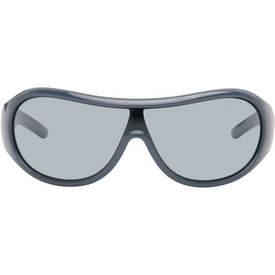 Miu Miu Eyewear Miu Miu Eyewear Blue 'Archive 2005' Sunglasses