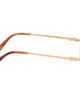 Miu Miu Eyewear Miu Miu Eyewear Gold Logo Sunglasses - 2