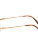 Miu Miu Eyewear Miu Miu Eyewear Gold Logo Sunglasses - 3
