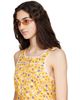 Miu Miu Eyewear Miu Miu Eyewear Gold Logo Sunglasses - 4